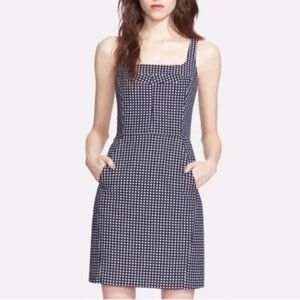 McGinn Cora Navy Polka Dot Dress